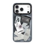 iPhone 17 Pro Max Uyumlu Kılıf M-Safe Şarj Özellikli Youngkit Different Dimension Serisi Kapak Gri