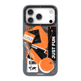 iPhone 17 Pro Max Uyumlu Kılıf M-Safe Şarj Özellikli Youngkit Different Dimension Serisi Kapak Gri