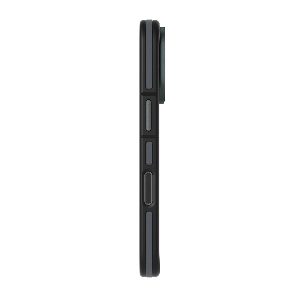 iPhone 17 Pro Max Uyumlu Kılıf M-safe Şarj Özellikli Youngkit Rock Sand Serisi Kapak Siyah