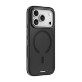 iPhone 17 Pro Max Uyumlu Kılıf M-safe Şarj Özellikli Youngkit Rock Sand Serisi Kapak Siyah