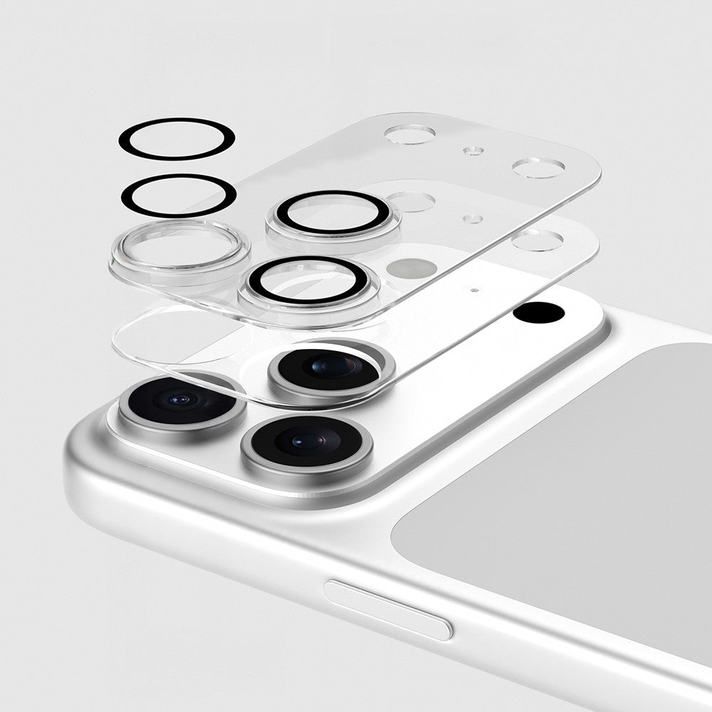 iPhone 17 Pro Uyumlu Youngkit Armor Integrated Kamera Lens Koruyucu
