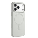 iPhone 18 Pro Uyumlu Kılıf M-Safe Şarj Özellikli Youngkit Morandi Serisi Kapak - Gri