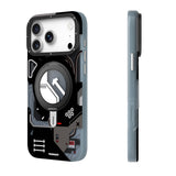 iPhone 18 Pro Uyumlu Kılıf M-safe Şarj Özellikli Youngkit Starship Serisi Kapak - Siyah