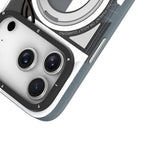 iPhone 18 Pro Uyumlu Kılıf M-safe Şarj Özellikli Youngkit Starship Serisi Kapak - Beyaz