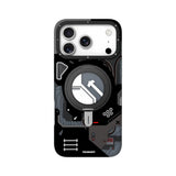 iPhone 18 Pro Uyumlu Kılıf M-safe Şarj Özellikli Youngkit Starship Serisi Kapak - Siyah