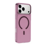 iPhone 18 Pro Max Uyumlu Kılıf M-safe Şarj Özellikli Youngkit High Definition Serisi Kapak - Bordo