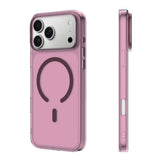 iPhone 18 Pro Max Uyumlu Kılıf M-safe Şarj Özellikli Youngkit High Definition Serisi Kapak - Bordo
