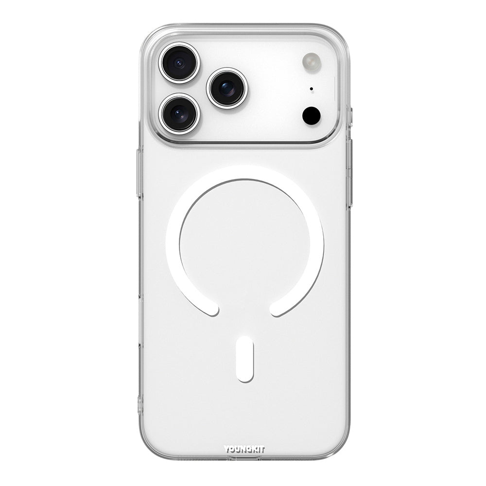 iPhone 18 Pro Max Uyumlu Kılıf M-safe Şarj Özellikli Youngkit High Definition Serisi Kapak