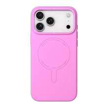 iPhone 18 Pro Max Uyumlu Kılıf M-Safe Şarj Özellikli Youngkit Morandi Serisi Kapak - Pembe