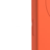 iPhone 18 Pro Max Uyumlu Kılıf M-Safe Şarj Özellikli Youngkit Morandi Serisi Kapak - Turuncu