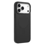 iPhone 18 Pro Max Uyumlu Kılıf M-Safe Şarj Özellikli Youngkit Morandi Serisi Kapak - Siyah