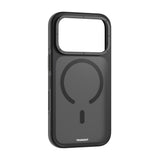 iPhone 18 Pro Max Uyumlu Kılıf M-safe Şarj Özellikli Youngkit Rock Sand Serisi Kapak Siyah