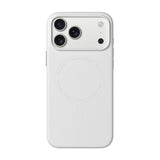 iPhone 18 Pro Max Uyumlu Kılıf M-Safe Şarj Özellikli Youngkit Vela Serisi Kapak - Beyaz