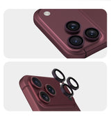 iPhone 18 Pro Youngkit Alloy Original Parlama Önleyici Kamera Lens Koruyucu Aparatlı
