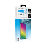 iPhone Duo Applicator Serisi 2.5D Eyesafe Mavi Işık Teknolojili Safir 0.33mm Ekran Koruyucu Şeffaf