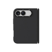 iPhone Duo Kılıf M-safeli Aramid Fiber Youngkit 1500D Extreme Wing Titanyum-Gold Serisi Kapak Siyah