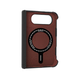 iPhone Duo Kılıf M-safeli Aramid Fiber Youngkit 1500D Extreme Wing Titanyum-Gold Serisi Kapak Siyah