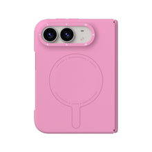 iPhone Duo Uyumlu Kılıf M-Safe Şarj Özellikli Youngkit Morandi Serisi Kapak Pembe