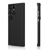 Galaxy S23 Ultra Kılıf M-safe Şarj Özellikli Basit Mat Deri Desenli Youngkit Tech Fashion Serisi Kapak
