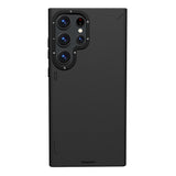 Galaxy S23 Ultra Kılıf M-safe Şarj Özellikli Basit Mat Deri Desenli Youngkit Tech Fashion Serisi Kapak