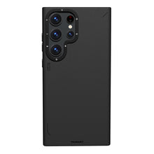 Galaxy S23 Ultra Kılıf M-safe Şarj Özellikli Basit Mat Deri Desenli Youngkit Tech Fashion Serisi Kapak