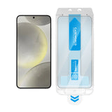 Galaxy S24 CaseWorld Applicator Serisi 2.5D Eyesafe Teknolojili 0.25mm Ekran KoruyucuŞeffaf
