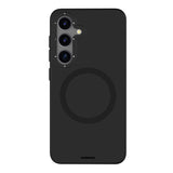 Galaxy S24 Kılıf M-safe Şarj Özellikli Çizilmeye Ve Aşınmaya Dayanıklı Youngkit Velvet Serisi Kapak