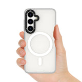Galaxy S24 Kılıf M-safe Şarj Özellikli Youngkit Hidden Sand Serisi Kapak