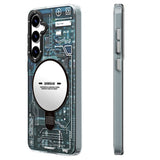 Galaxy S24 Kılıf M-safe Şarj Özellikli YoungKit Technology Serisi Kapak