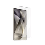 Galaxy S24 Ultra Uyumlu CaseWorld 0.25mm HD 3D Temperli Cam Ekran Koruyucu Uygulama Aparatlı