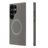 Galaxy S24 Ultra Kılıf M-safe Şarj Özellikli Çizilmeye Ve Aşınmaya Dayanıklı Youngkit Velvet Serisi Kapak
