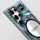Galaxy S24 Ultra Kılıf M-safe Şarj Özellikli YoungKit Technology Serisi Kapak