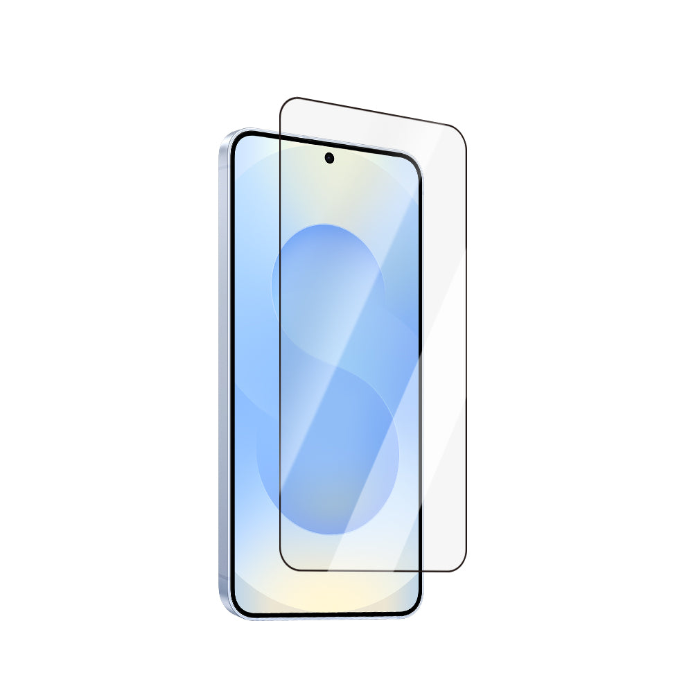 Galaxy S25 Uyumlu CaseWorld 0.25mm HD 3D Temperli Cam Ekran Koruyucu Uygulama Aparatlı