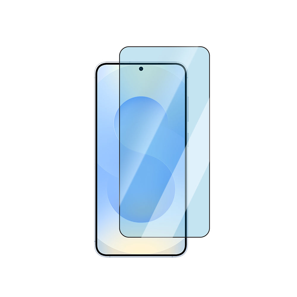 Galaxy S25 CaseWorld Applicator Serisi 2.5D Eyesafe Teknolojili 0.25mm Ekran KoruyucuŞeffaf
