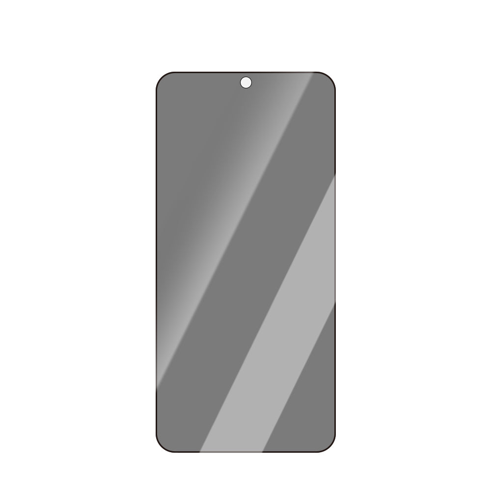 Galaxy S25 Uyumlu CaseWorld HD Serisi 0.25mm Privacy Hayalet Temperli Cam Ekran Koruyucu