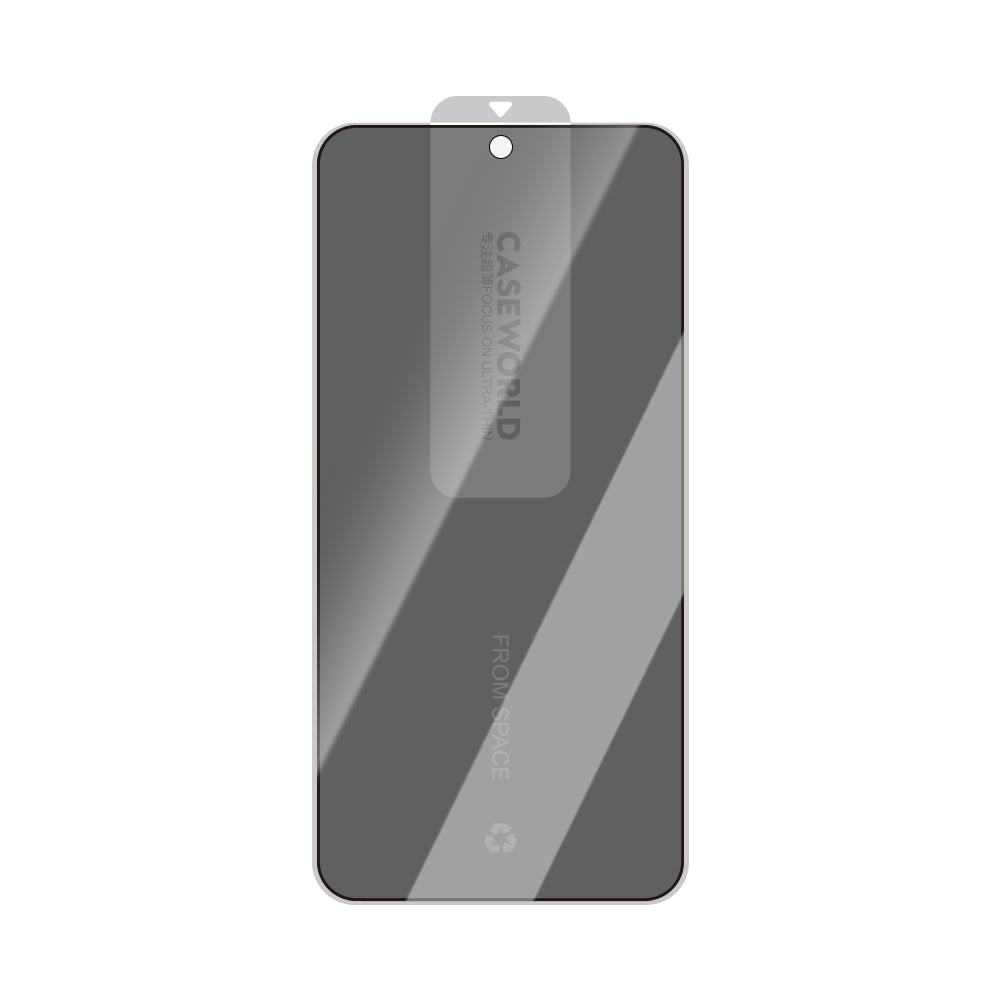 Galaxy S25 Uyumlu CaseWorld HD Serisi 0.25mm Privacy Hayalet Temperli Cam Ekran Koruyucu
