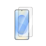 Galaxy S25 Plus Uyumlu CaseWorld 0.25mm HD 3D Temperli Cam Ekran Koruyucu Uygulama Aparatlı