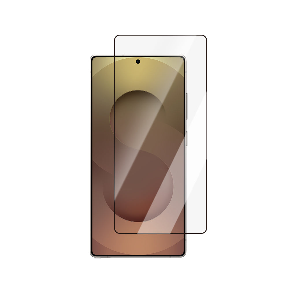 Galaxy S25 Ultra Uyumlu CaseWorld 0.25mm HD 3D Temperli Cam Ekran Koruyucu Uygulama Aparatlı