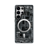 Galaxy S25 Ultra Kılıf M-safe Şarj Özellikli YoungKit Technology Serisi Kapak