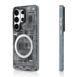 Galaxy S26 Ultra Kılıf M-safe Uyumlu Youngkit 360 Derece Technology Serisi Kapak Siyah