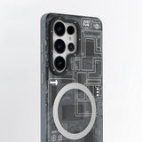 Galaxy S26 Ultra Kılıf M-safe Uyumlu Youngkit 360 Derece Technology Serisi Kapak Siyah