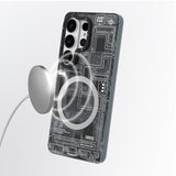 Galaxy S26 Ultra Kılıf M-safe Uyumlu Youngkit 360 Derece Technology Serisi Kapak Siyah