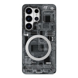 Galaxy S26 Ultra Kılıf M-safe Uyumlu Youngkit 360 Derece Technology Serisi Kapak Siyah