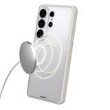 Galaxy S26 Ultra Uyumlu Kılıf M-safe Şarj Özellikli Youngkit Clear Serisi Kapak Şeffaf