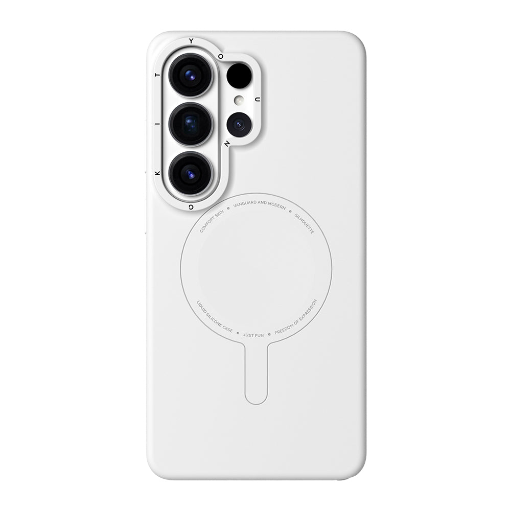 Galaxy S26 Ultra Kılıf M-Safe Uyumlu Youngkit Morandi Serisi Kapak Gri