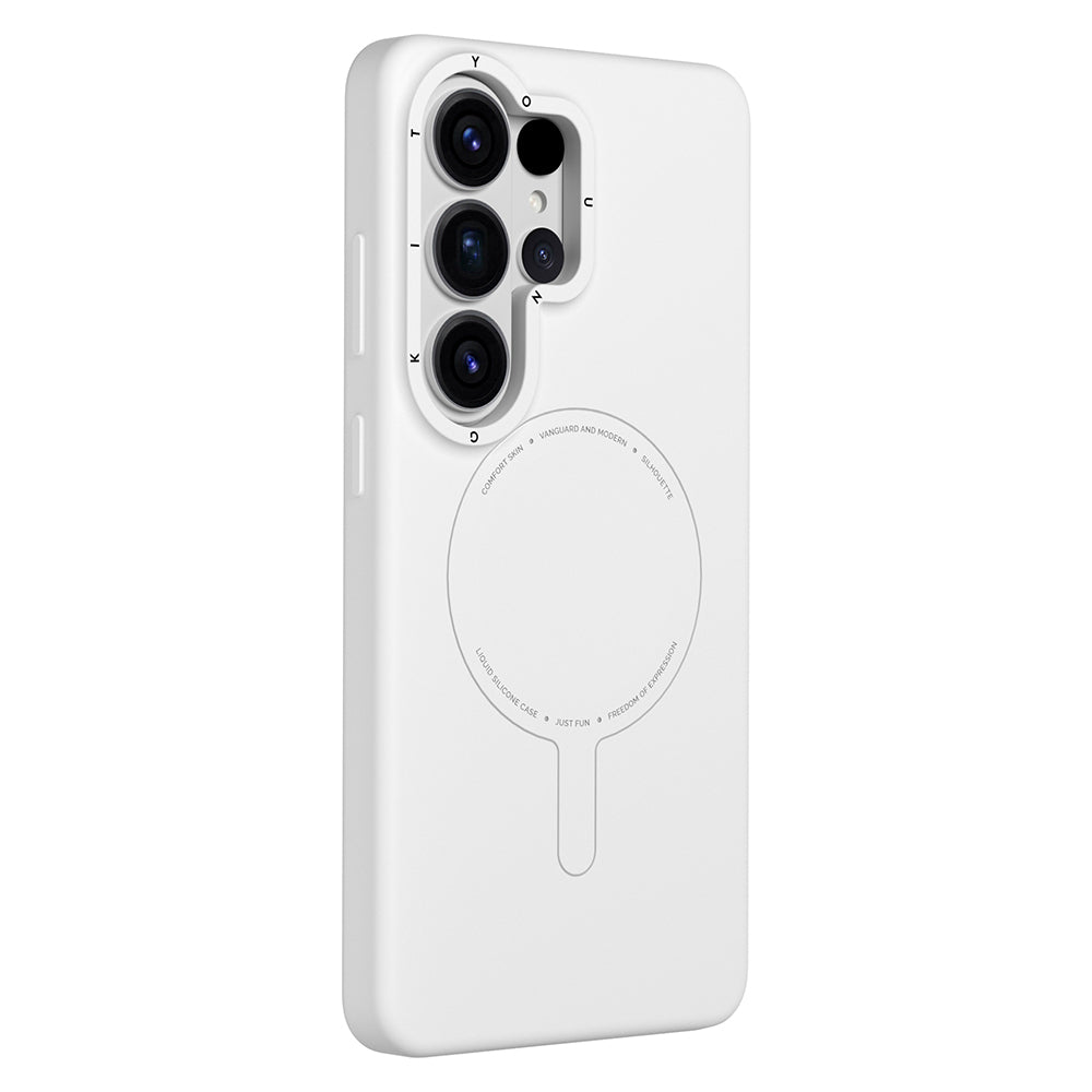 Galaxy S26 Ultra Kılıf M-Safe Uyumlu Youngkit Morandi Serisi Kapak Gri