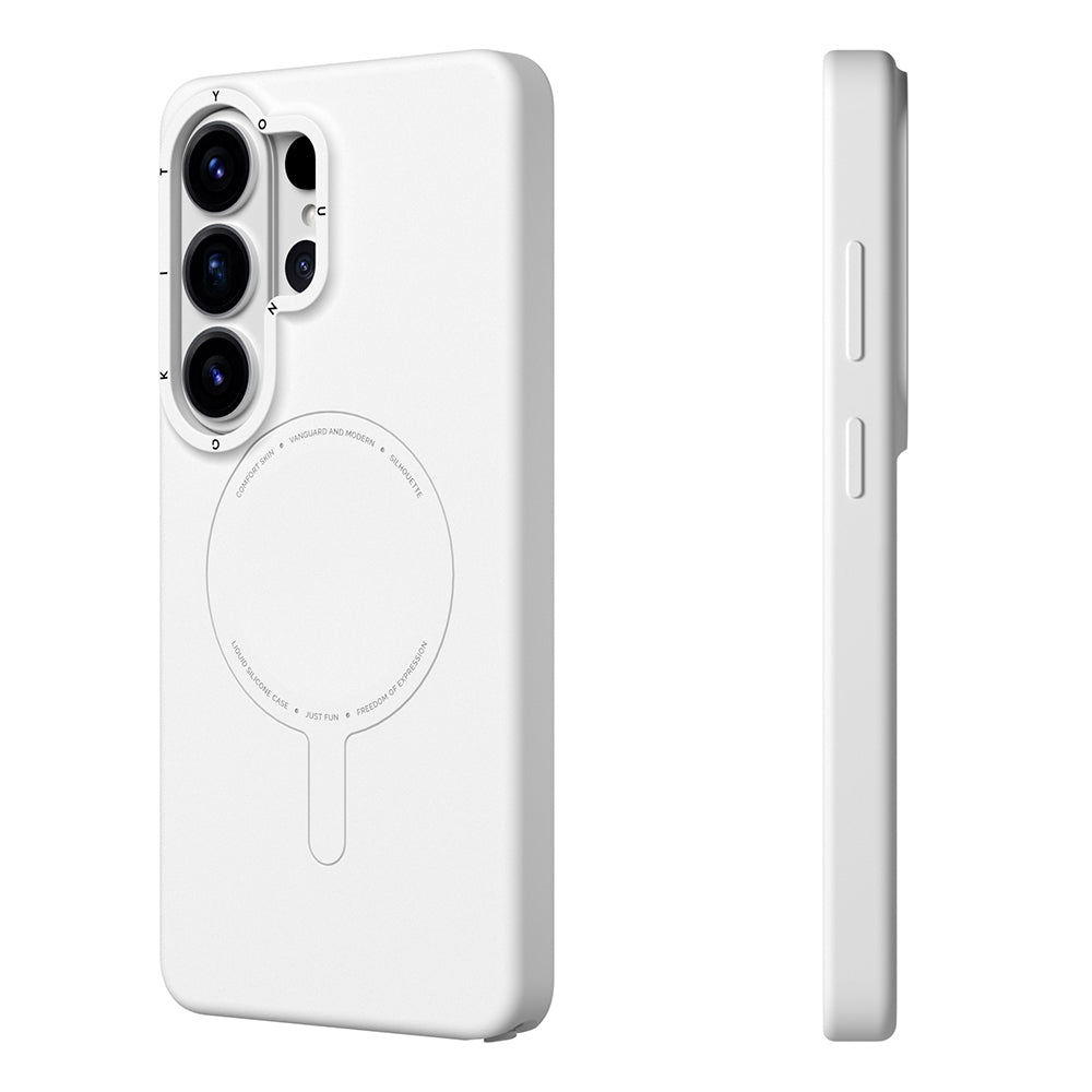 Galaxy S26 Ultra Kılıf M-Safe Uyumlu Youngkit Morandi Serisi Kapak Gri