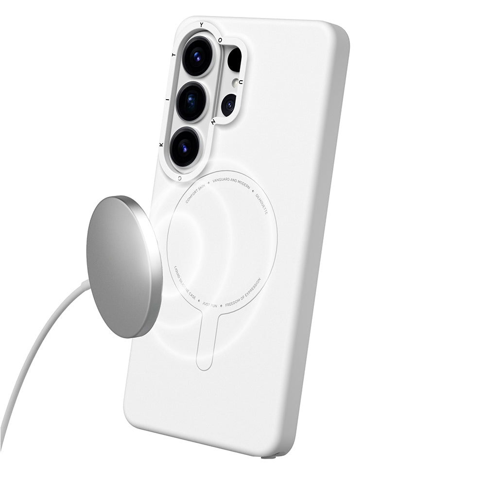 Galaxy S26 Ultra Kılıf M-Safe Uyumlu Youngkit Morandi Serisi Kapak Gri