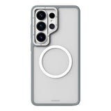 Galaxy S26 Ultra Kılıf M-safe Uyumlu Youngkit Rock Sand Serisi Kapak Gri