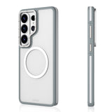 Galaxy S26 Ultra Kılıf M-safe Uyumlu Youngkit Rock Sand Serisi Kapak Gri